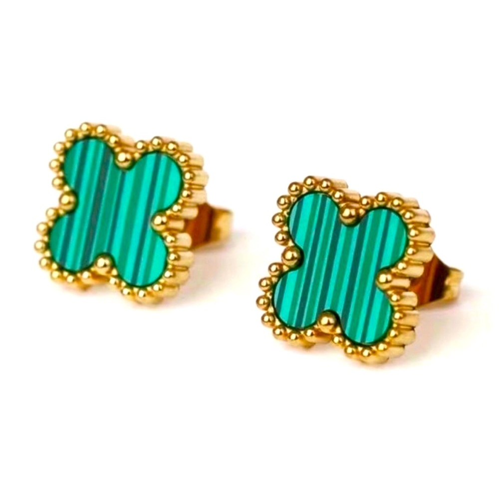 Green Clover earrings
